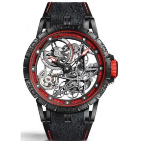 罗杰杜彼/RogerDubuis Excalibur Spider Pirelli腕表系列 – 自动上链镂空腕表 | RDDBEX0617 RDDBEX0617
