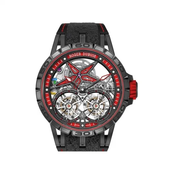 罗杰杜彼/RogerDubuis Excalibur Spider Pirelli腕表系列 - 双飞行 陀飞轮腕表 | RDDBEX0657 RDDBEX0657