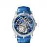 罗杰杜彼/RogerDubuis Excalibur Single Flying Tourbillon单飞行陀飞轮腕表系列 - Shooting Star流星表款 - 蓝色版本 - RDDBEX0660 RDDBEX0660