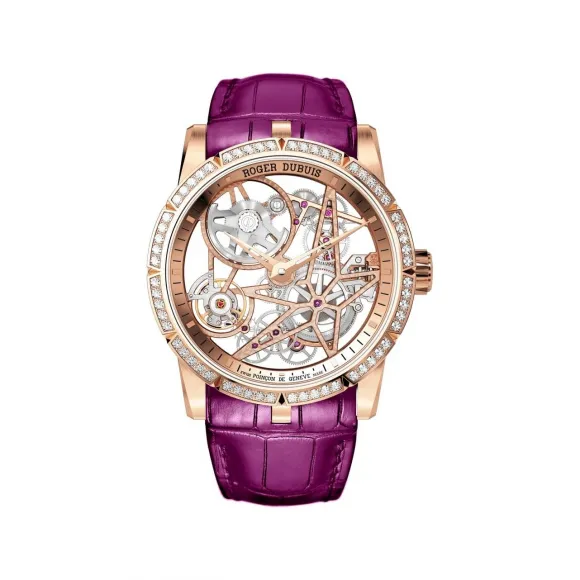 罗杰杜彼/RogerDubuis EXCALIBUR王者系列 Pink Gold 42MM RDDBEX0699