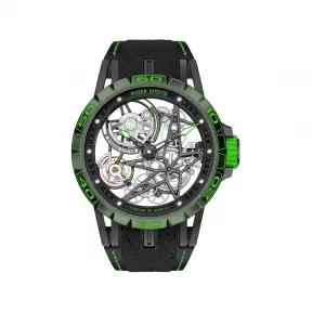 罗杰杜彼/RogerDubuis 王者竞速系列 黑色DLC涂层钛合金 45MM 男表 RDDBEX0706