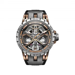罗杰杜彼/RogerDubuis 王者竞速系列 玫瑰金表壳 45MM 男表 RDDBEX0750