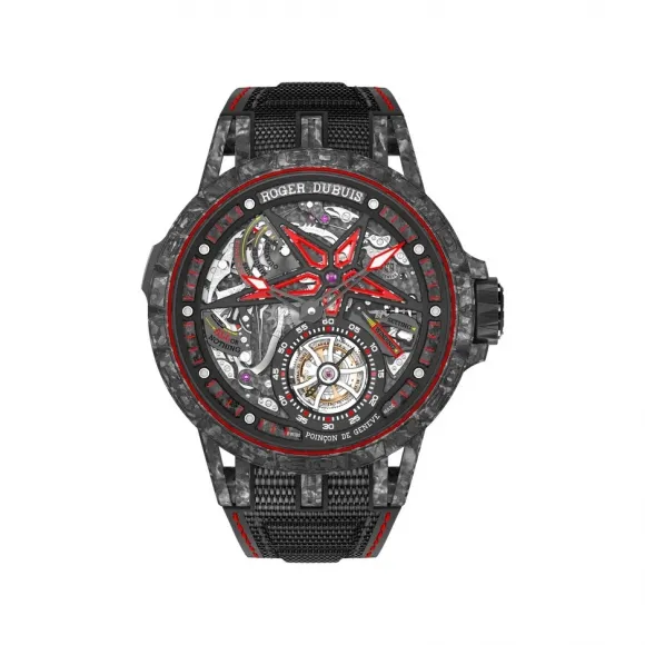 罗杰杜彼/RogerDubuis EXCALIBUR SPIDER系列 Minute Repeater Tourbillon Carbon 47MM RDDBEX0774