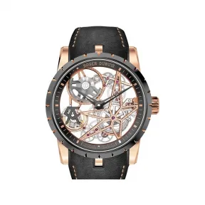 罗杰杜彼/RogerDubuis EXCALIBUR王者系列 Pink Gold 42MM RDDBEX0794