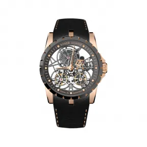罗杰杜彼/RogerDubuis EXCALIBUR王者系列 Pink Gold 45MM RDDBEX0795