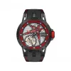 罗杰杜彼/RogerDubuis 王者竞速系列 黑色DLC涂层钛合金表壳 39MM 男表 RDDBEX0817