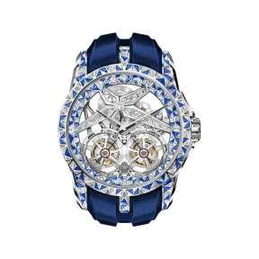 罗杰杜彼/RogerDubuis EXCALIBUR王者系列 Superbia White Gold 45MM RDDBEX0821