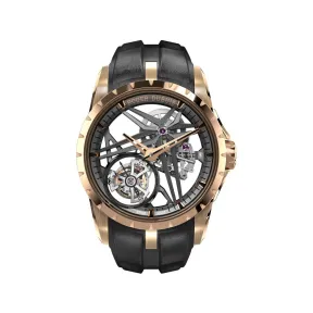 罗杰杜彼/RogerDubuis 王者系列 玫瑰金表壳 42MM  男表 RDDBEX0836