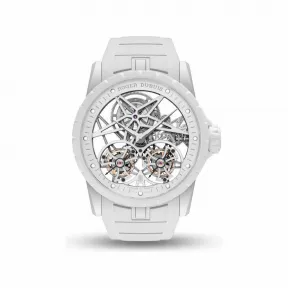 罗杰杜彼/RogerDubuis Excalibur 系列 45 MM 碳钎维+陶瓷 手动机械机芯 男表 RDDBEX0900