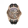 罗杰杜彼/RogerDubuis “超级腕表”系列 魔音三问玫瑰金 腕表  45MM 自动上链 男表 RDDBEX0942