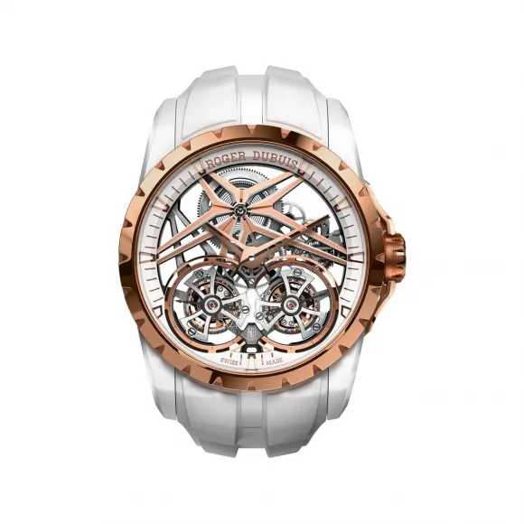 罗杰杜彼/RogerDubuis 王者系列 45MM 白色陶瓷表壳 自动机械机芯 男表 RDDBEX0952