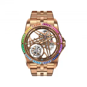 罗杰杜彼/RogerDubuis 王者系列 42MM 永恒金 自动机械机芯 男表 RDDBEX0982