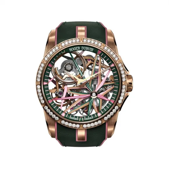  罗杰杜彼/RogerDubuis 王者系列霓虹永恒金腕表 42MM 自动上链 男表 RDDBEX1039