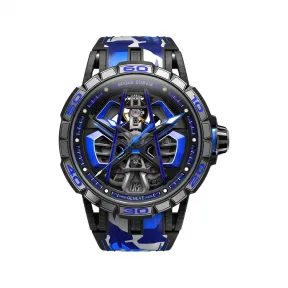 罗杰杜彼/RogerDubuis 王者竞速系列 钛合金腕表 45MM 自动上链 男表 RDDBEX1059
