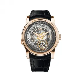 罗杰杜彼/RogerDubuis Hommage 系列  玫瑰金 自动机械机芯 男表 RDDBHO0560