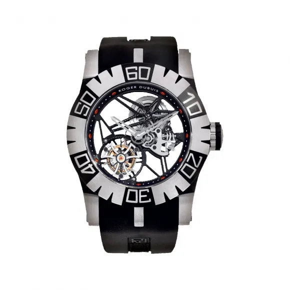 罗杰杜彼/RogerDubuis Easy Diver 系列 48 MM 钛金属 手动机械机芯 男表 RDDBSE0185