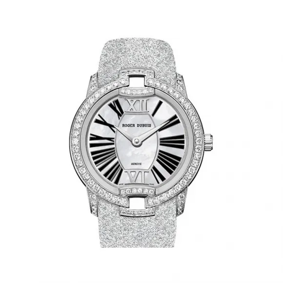 罗杰杜彼/RogerDubuis Velvet 系列  白金 自动机械机芯 女表 RDDBVE0079