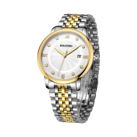 罗兰度/Rolendo 睿雅系列 7 MM 	40mm 石英机芯 RG8010.GGW