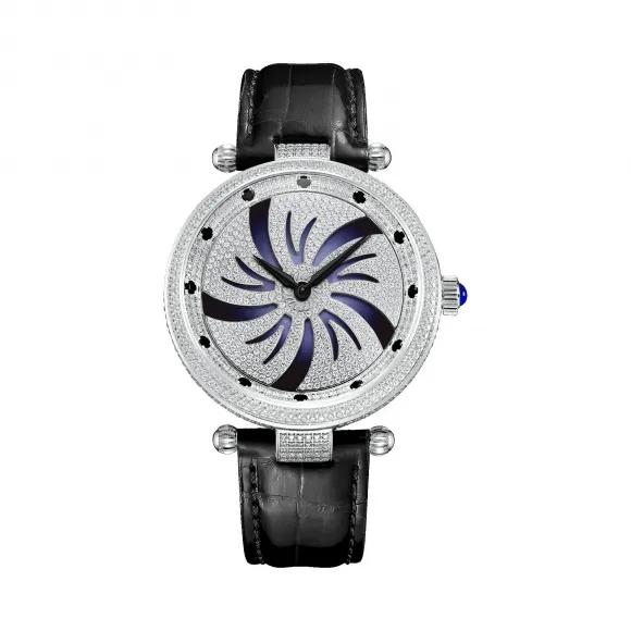 罗米/Ronald Mille 316L精钢 42mm  瑞士石英机芯 男表 R6205A2-1