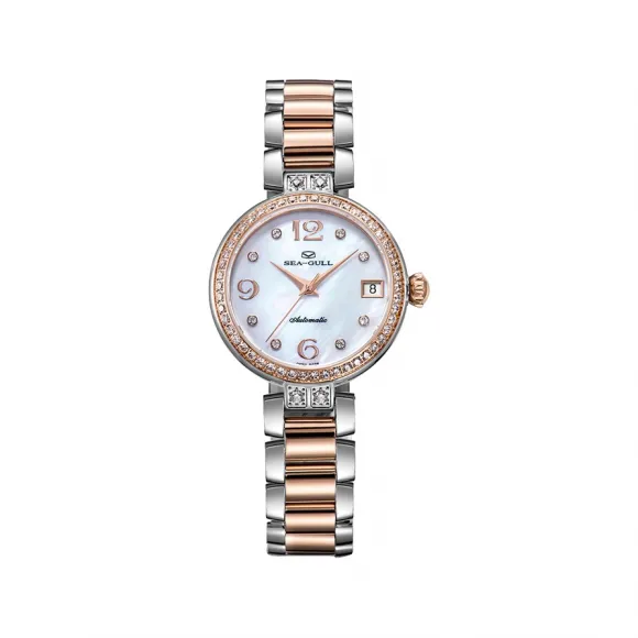 海鸥/Seagull 女士/情侣系列 32mm 全钢壳体 自动机械机芯 女表 717.757L