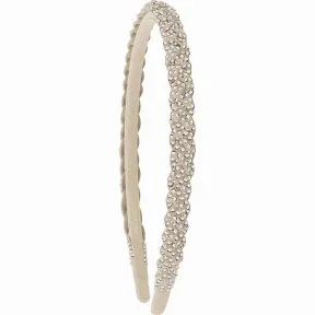 施华洛世奇/Swarovski 发饰 Slake Gray Braided 发带 5189151