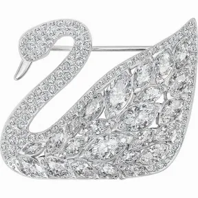 施华洛世奇/Swarovski 胸针 Swan Lake 胸针 5240582