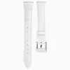 施华洛世奇/Swarovski 14毫米表带 缝线皮革 白色 不锈钢 5263535