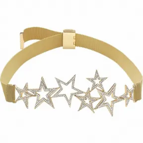 施华洛世奇/Swarovski 发饰 A Star is Born 发带, 镀金色 5414929