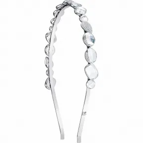 施华洛世奇/Swarovski 发饰 Madhavi 发带, 白色, 镀白金色 5421536