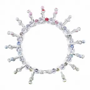 施华洛世奇/Swarovski 手饰 Neon 手链, 彩色设计, 镀白金色 5458984