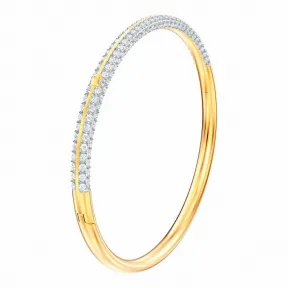 施华洛世奇/Swarovski 手饰 Stone 手镯, 白色, 镀金色 5459263