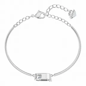 施华洛世奇/Swarovski Sparkling Dance 手链, 蓝色, 镀铑 5479120