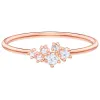 施华洛世奇/Swarovski Penélope Cruz Moonsun 戒指, 白色, 镀玫瑰金色调 5486819
