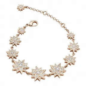 施华洛世奇/Swarovski Penélope Cruz Moonsun 手链, 限量发行产品, 白色, 镀玫瑰金色调 5489777