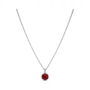 施华洛世奇/Swarovski Birthstone 链坠 红色 镀铑 5522772