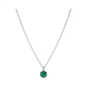 施华洛世奇/Swarovski Birthstone 链坠 绿色 镀铑 5522776