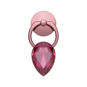 施华洛世奇/Swarovski 手机指环扣  水滴切割  粉红色 5628623