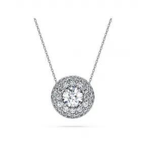 施华洛世奇/Swarovski Eternity 链坠 总重 2 克拉培育钻石 14K 白金 5699064