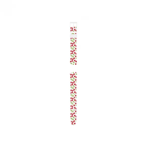 斯沃琪/Swatch LADY WHITE-RED SILICONE STRAP - ACLW167   