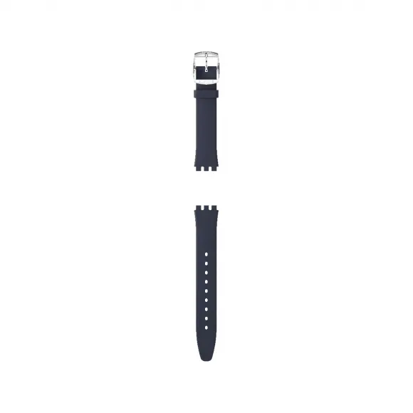 斯沃琪/Swatch SKIN IRONY BLUE LEATHER STRAP  表带 ACSYXS115