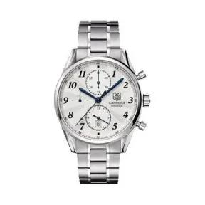 豪雅/TAG Heuer 卡莱拉Carrera系列 自动机械机芯 不锈钢 男表 CAS2113.BA0730