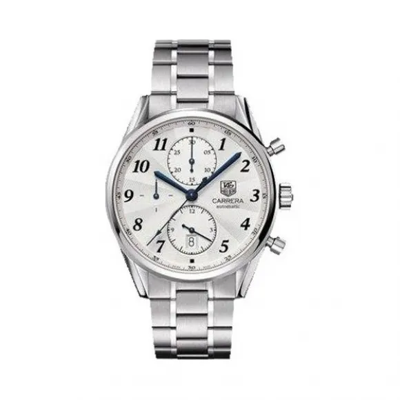 豪雅/TAG Heuer 卡莱拉Carrera系列 自动机械机芯 不锈钢 男表 CAS2113.BA0730