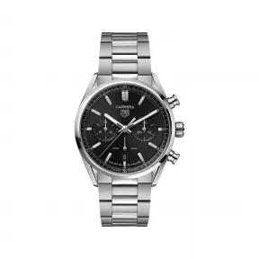 豪雅/TAG Heuer CARRERA（卡莱拉系列）腕表 Calibre Heuer 02机芯 男士 42 mm - CBN2010.BA0642