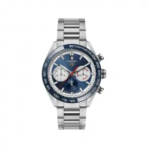 豪雅/TAG Heuer 160周年CARRERA（卡莱拉系列）特别版 Heuer 02 自动机芯 男士 44 mm - CBN2A1E.BA0643