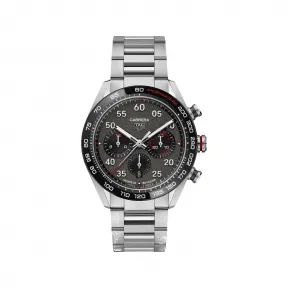 豪雅/TAG Heuer Carrera（卡莱拉系列）计时码表保时捷特别版 Heuer 02 自动机芯 男士 44 MM - CBN2A1F.BA0643