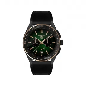 豪雅/TAG Heuer 智能腕表系列 黑色DLC涂层2级钛金属喷砂 45MM 智能表 男表 SBG8A83.BT6254