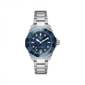 豪雅/TAG Heuer Aquaracer（竞潜系列）Professional 300腕表 Calibre 5自动机芯 女士 36 MM - WBP231B.BA0618