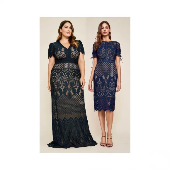  精致优雅母女装 AYA18238LH-BGK17712MDXZH