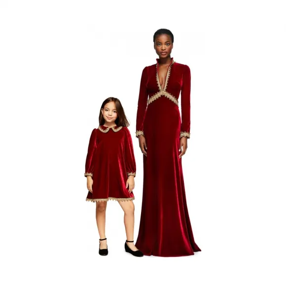  亲子装“朱颜”系列 BAL17634LH-KBAL17910M