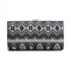  部落图案绣花手包 CL15AUBB-BK-IV